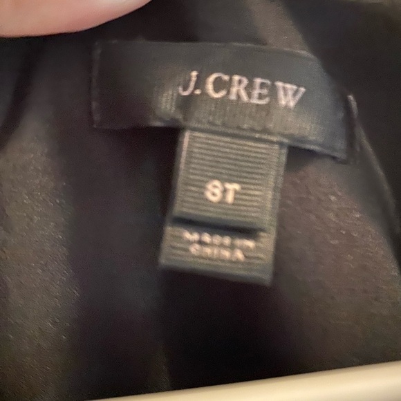 J Crew Black Bow Dress Size 8 - Picture 3 of 15